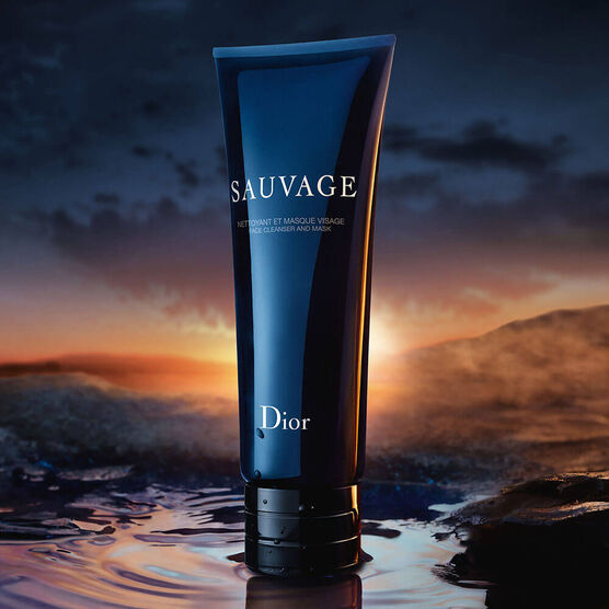 Gel de Limpeza Facial e Máscara Dior Sauvage Masculino